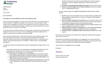 Letter to Party Leaders