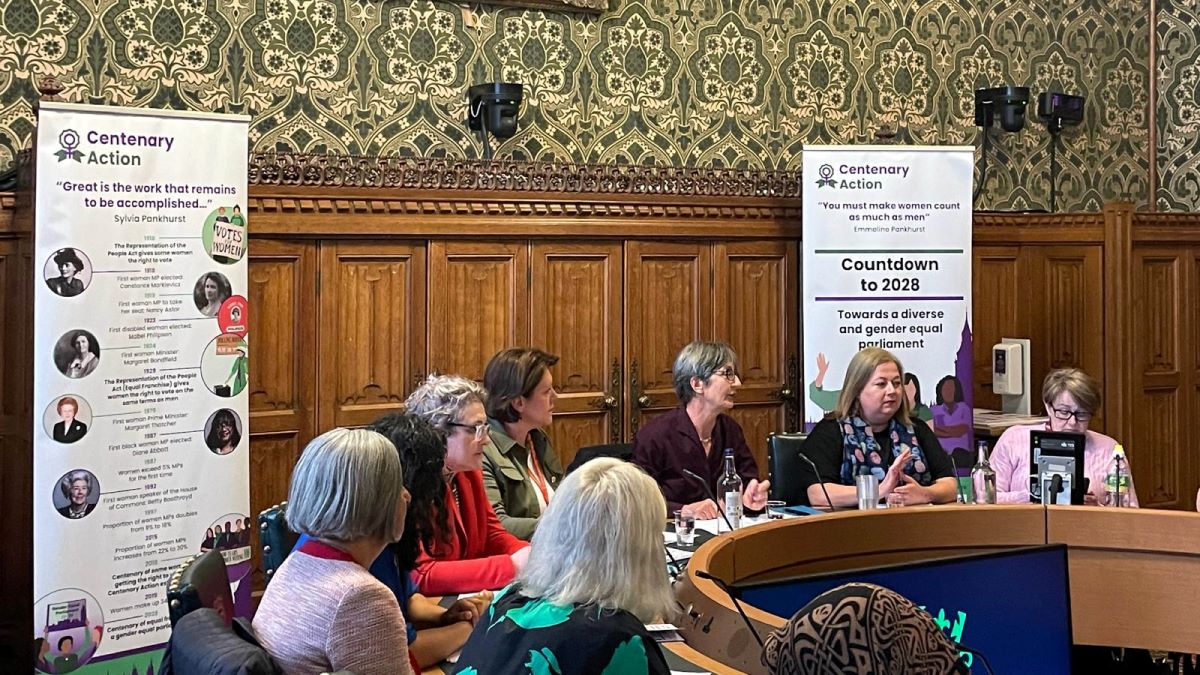 Panel from Making Parliament Work for Women
