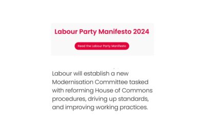 Centenary Action welcomes Labour commitment to establish Modernisation Committee