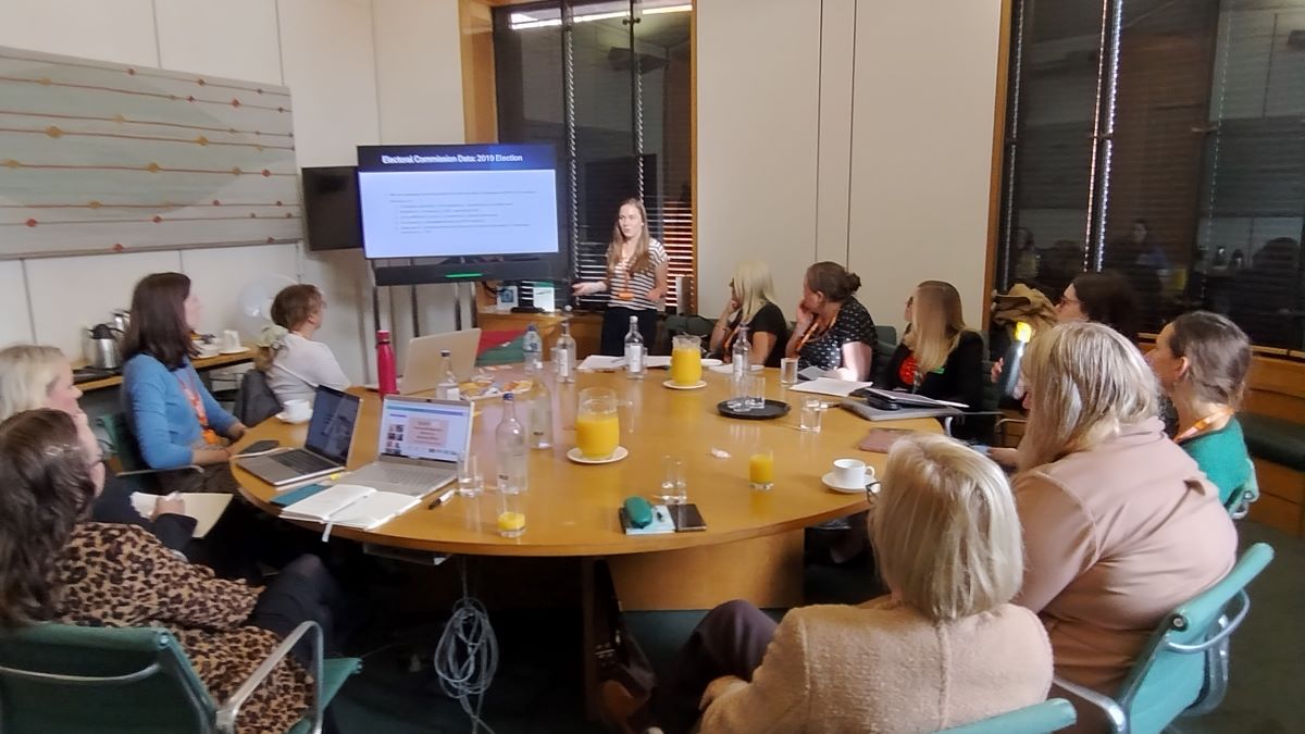 Photo from financial barriers event