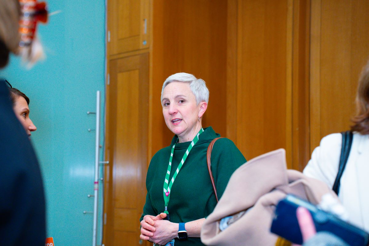 Alex Brewer MP at women leaders event