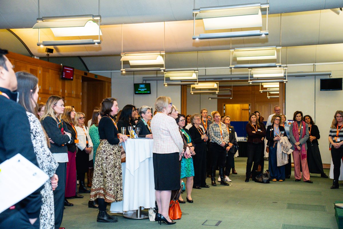 Group shot at women leaders event