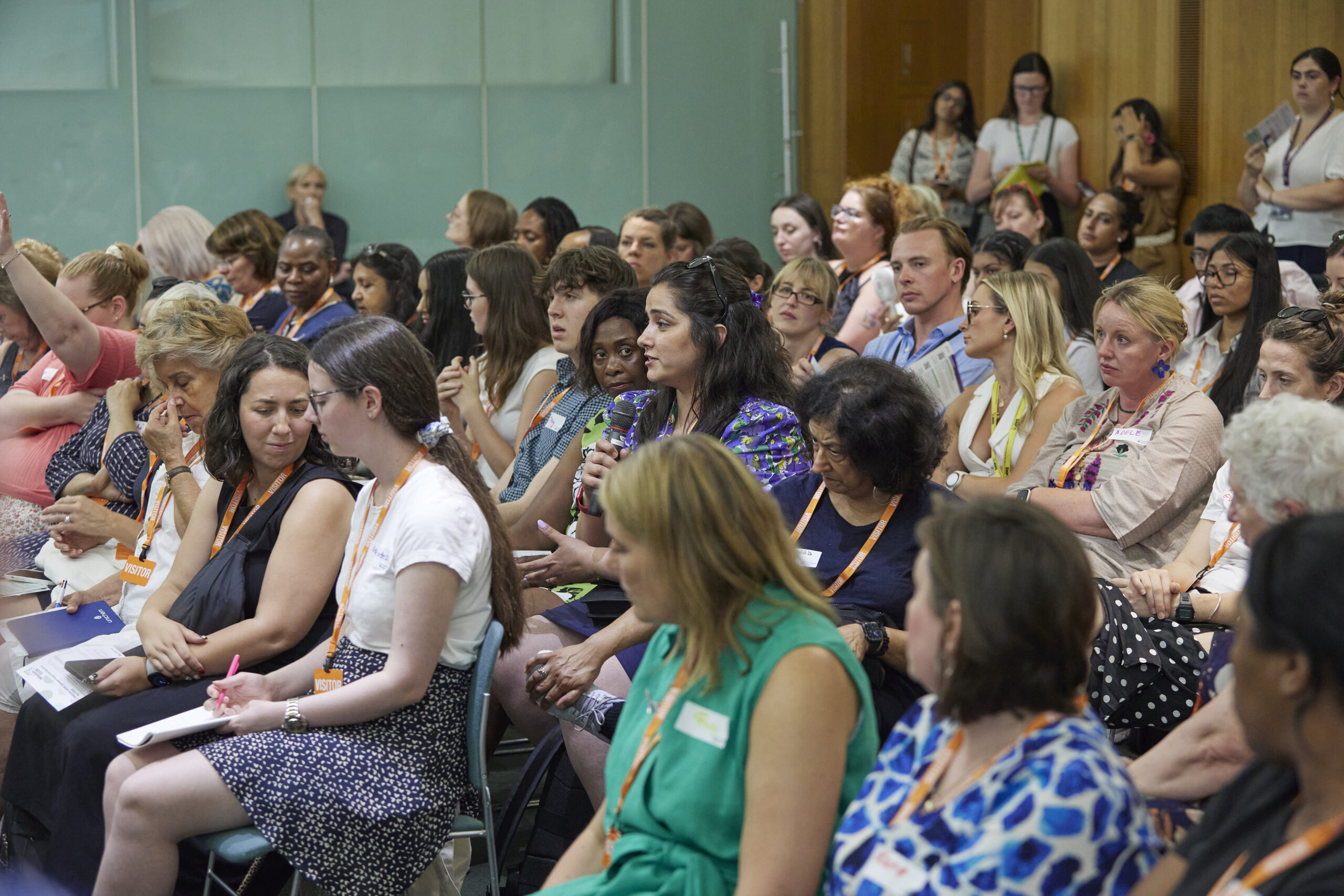 Photo of audience at 1st July event