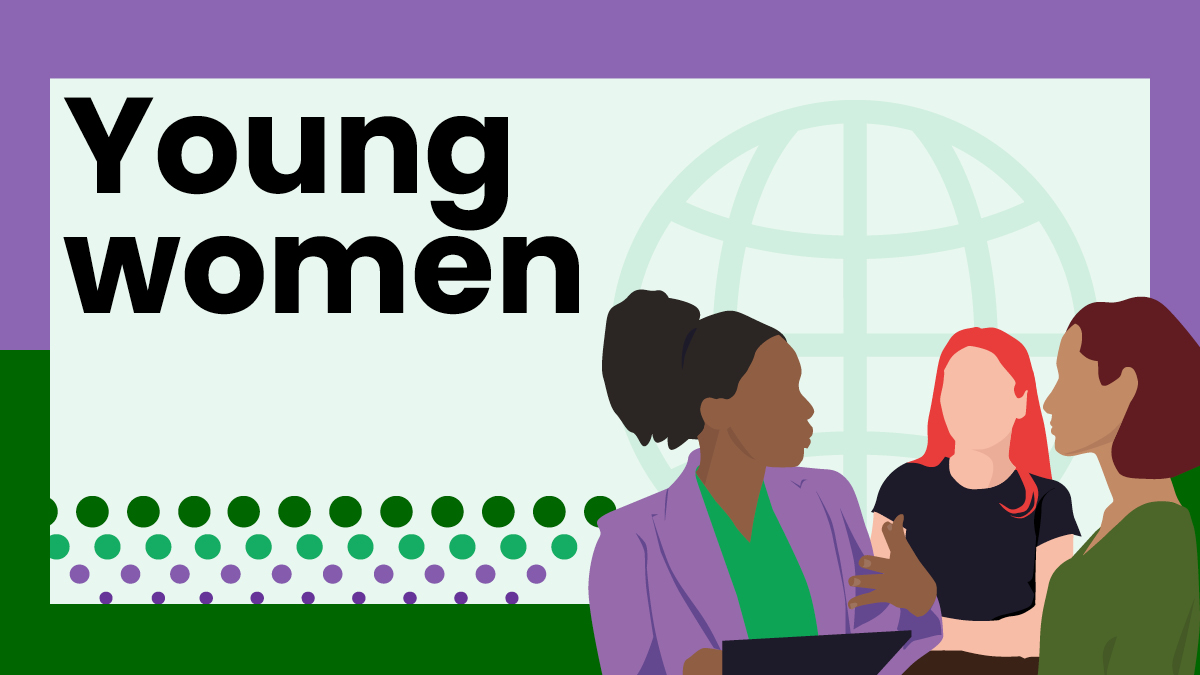 Young women campaign by Centenary Action